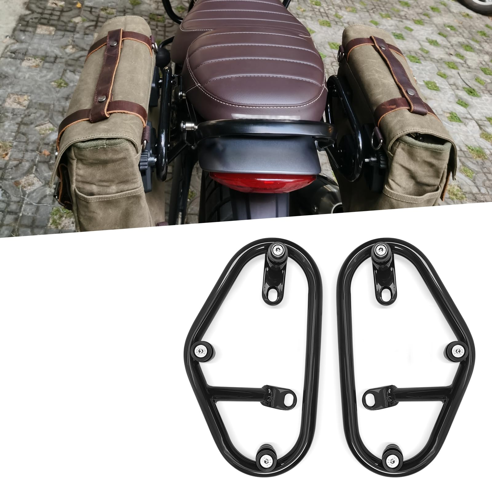SPEED 400/Scrambler 400 X サドルバッグ専用ブラケット Amazon | For スピード400 スクランブラー400 X 400 X 2025 2024 Speed